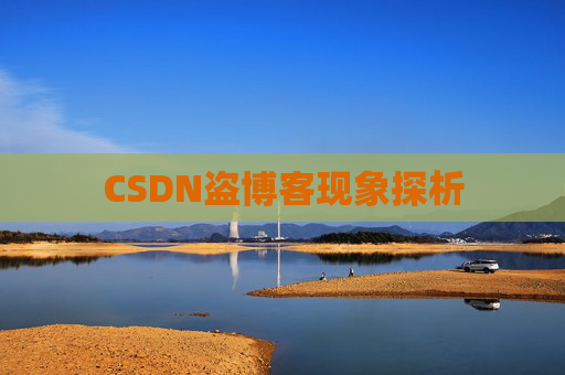 CSDN盗博客现象探析